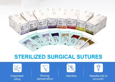 Sterilized Surgical Sutures Sterilized Surgical Sutures